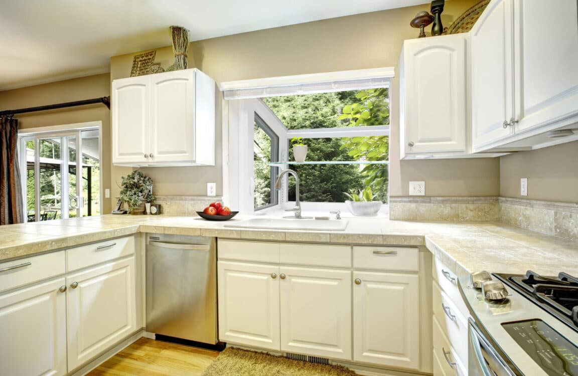 ProVia garden window over a kitchen sink